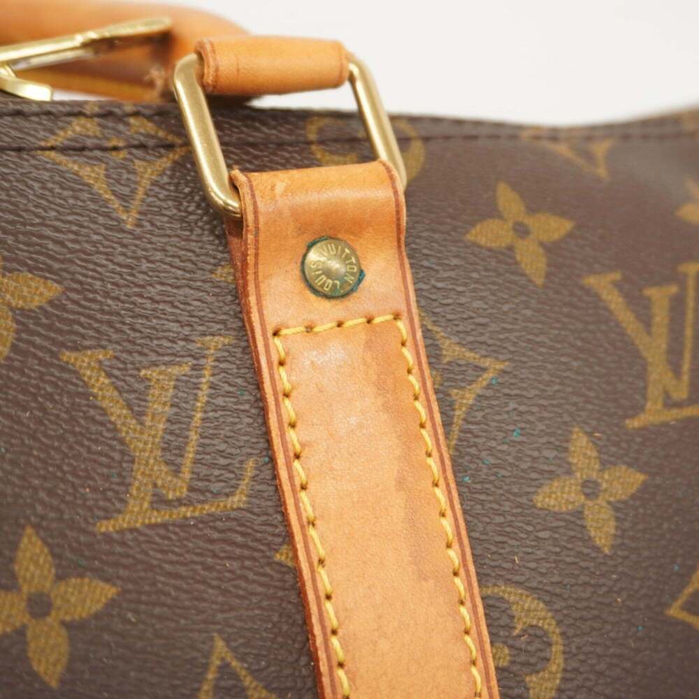 LOUIS VUITTON Brown Monogram Keepall 50 Boston Bag - Picture 11 of 13